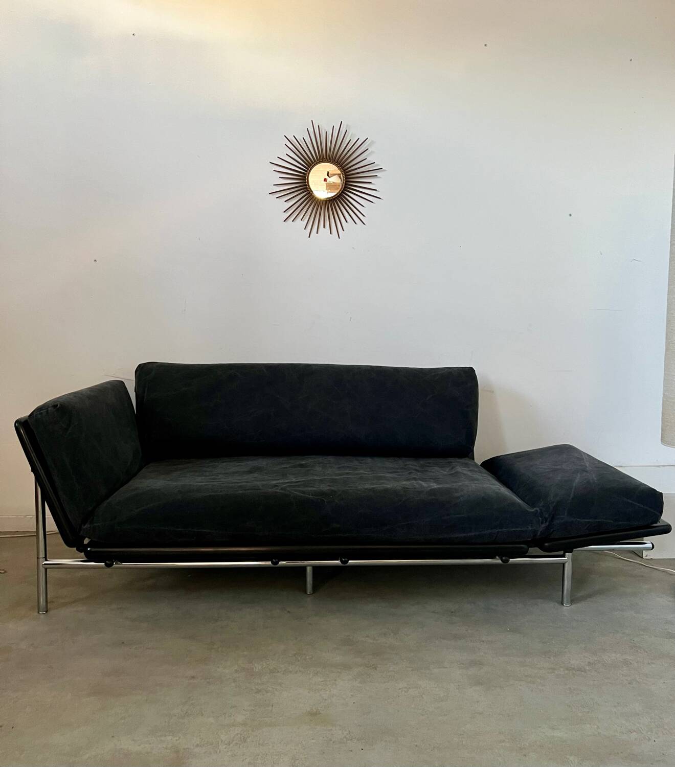 Vintage 2/3 seater sofa "Rataplan" Italian design Roberto Tapinassi for Dema modular