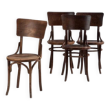 Set of antique chairs (circa 1920). Set of 4 pieces