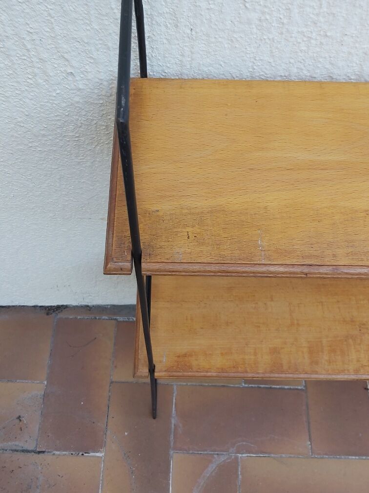 Metal and wood-50s