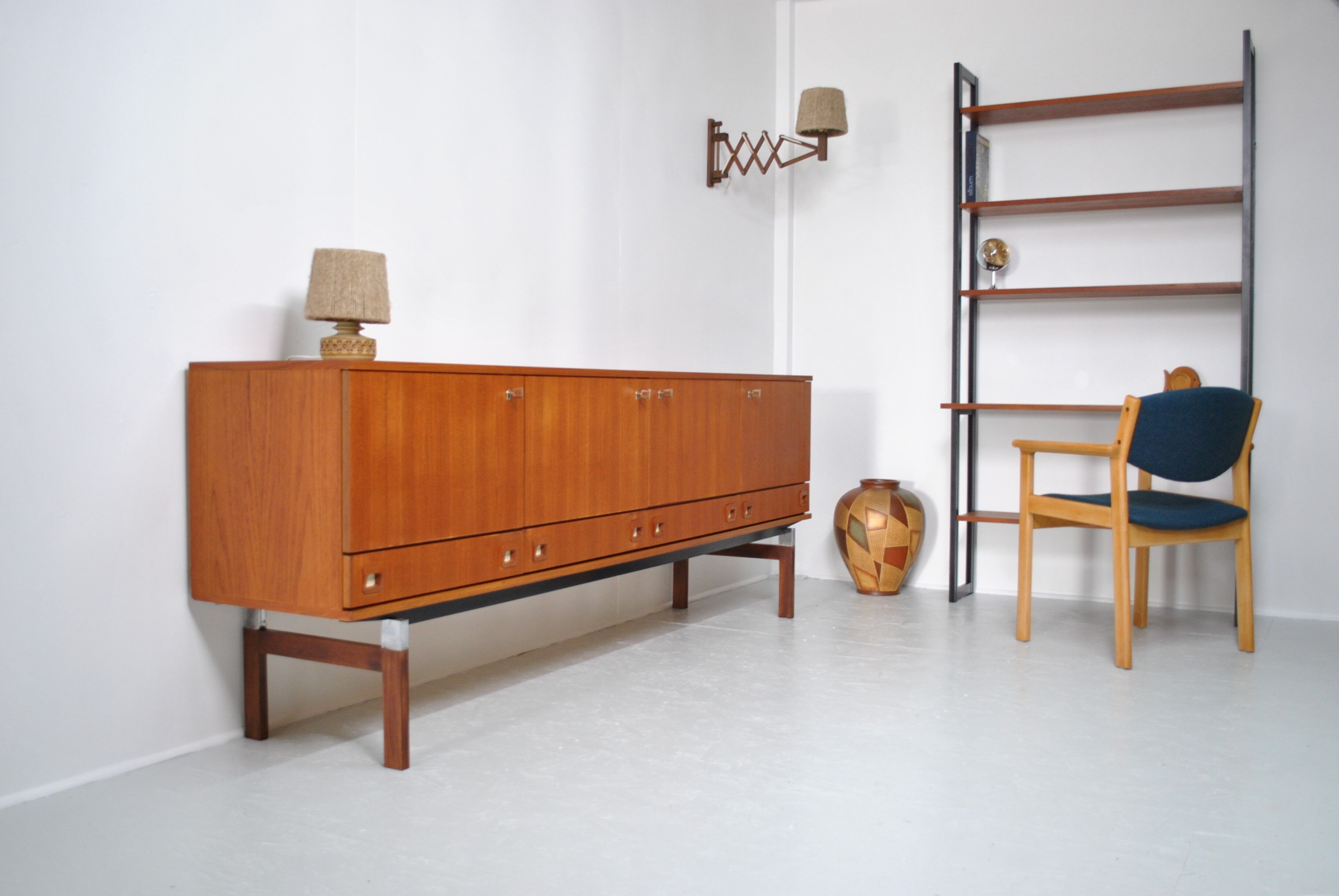 Olli Borg bookcase shelf for Asko 1970