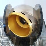 Chrome lamp and plexiglas 1970