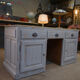 Countertop in gray patinated fir 1960