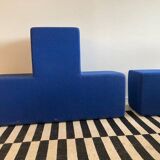Sofa and pouf