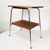 Bauhaus side table, Czechoslovakia, 1950s