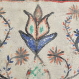 4x6 neutral handmade anatolian turkish rug,	115c192cm