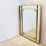 Graphic mirror by Belgochrom 105x80cm