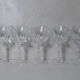 5 crystal water glasses 20cl