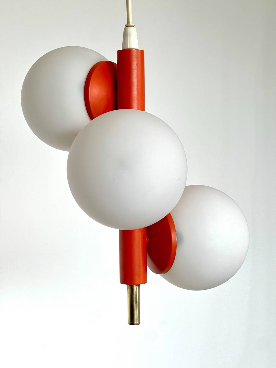 Sputnik pendant light designed by Richard Essig, 1970s