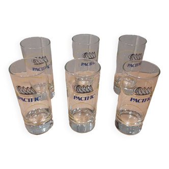 Set of 6 Pacific glasses