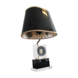 Brass and plexiglass table lamp 1970