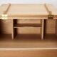 Bureau secrétaire en chêne, Danemark années 1960.