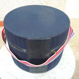 Hermes hat box in a canvas cover