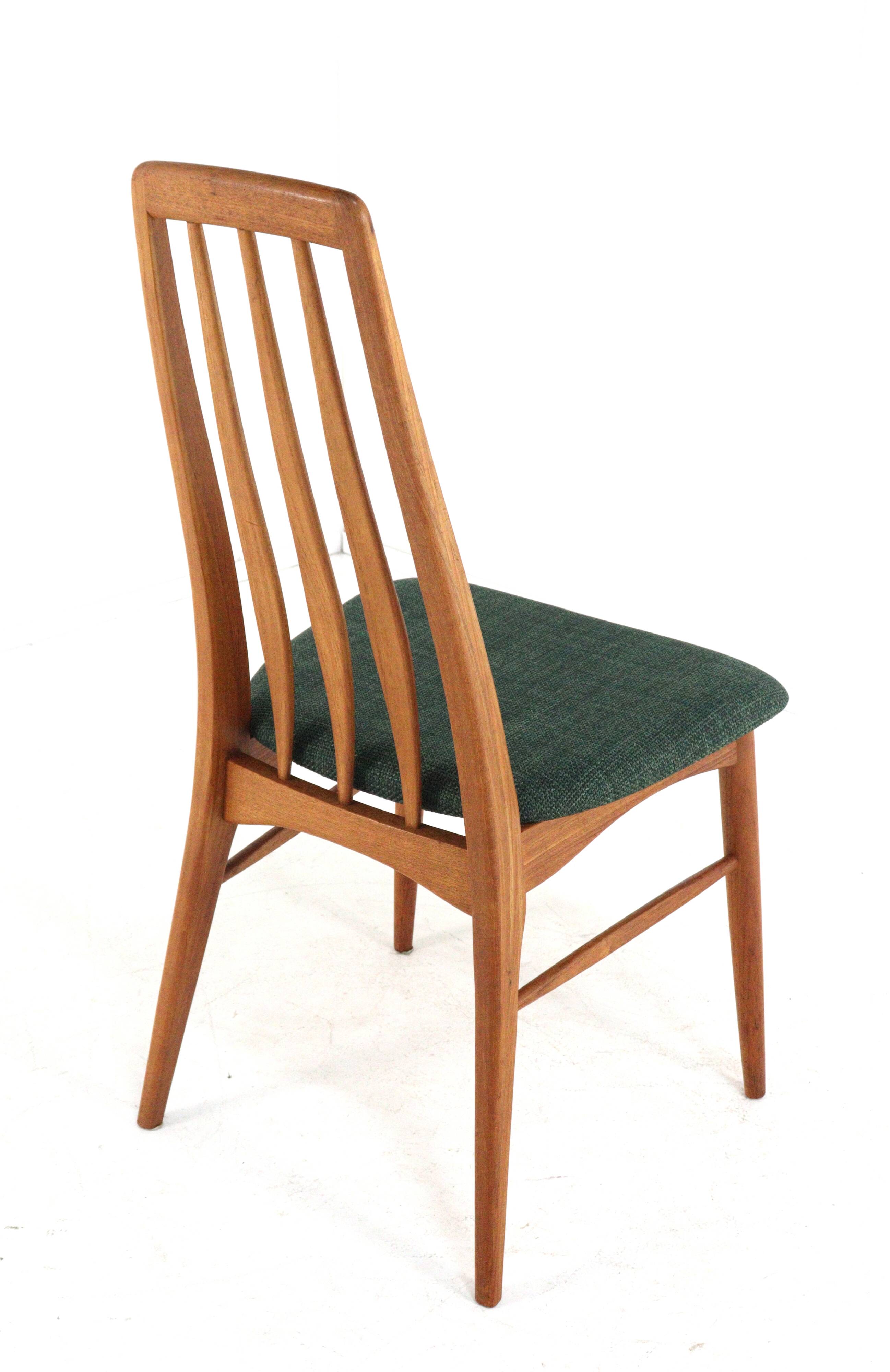 Set of 6 Niels Koefoed 'Eva' chairs - danish design in teak - vintage