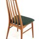 Suite de 6 chaises Niels Koefoed 'Eva' - design danois en teck - vintage