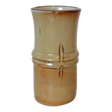 Vase en céramique en forme de bambou