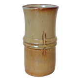 Bamboo-shaped ceramic vase