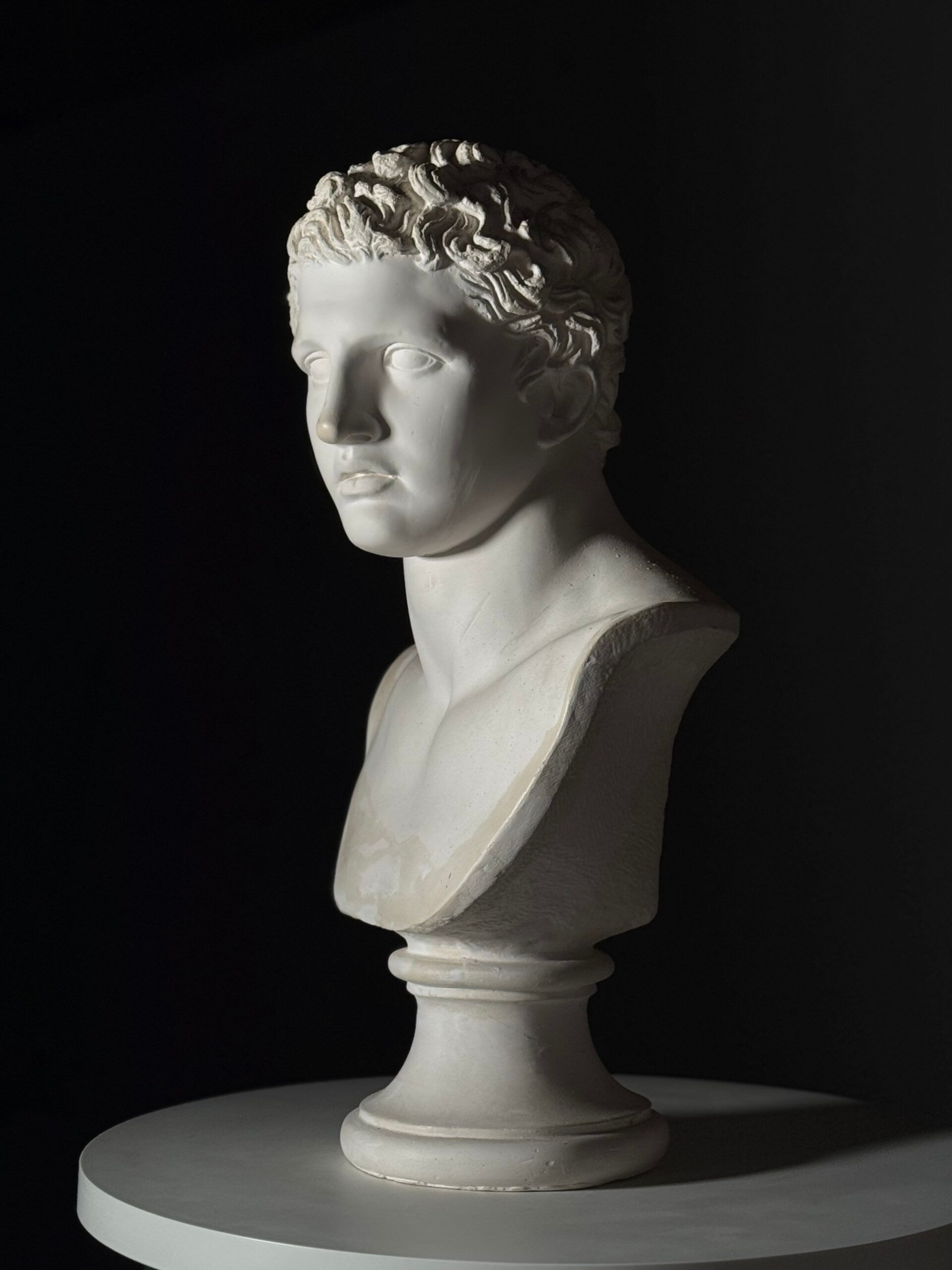 Bust of Meleager plaster classic