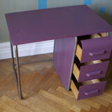 Industrial office in wood and metal