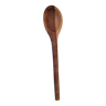 Large vintage solid wood spoon