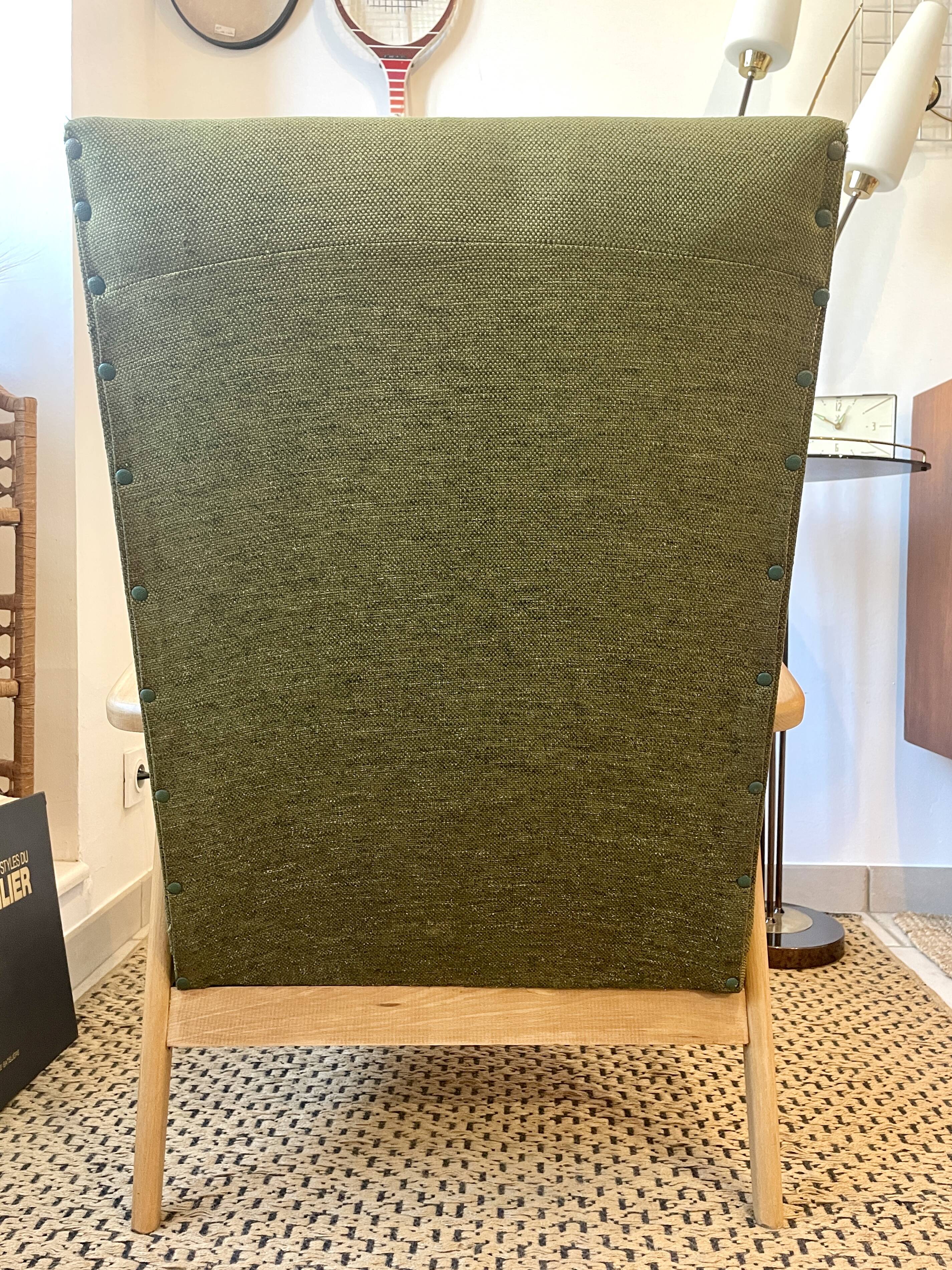 Fauteuil scandinave vintage années 50/60