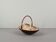 Iridescent ceramic cup or basket / signed / 50s / mid-century / vintage / xxth century