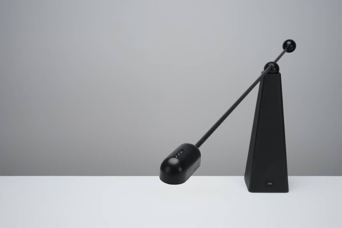 Ron Rezek Orbis table lamp for Bieffeplast circa 1980