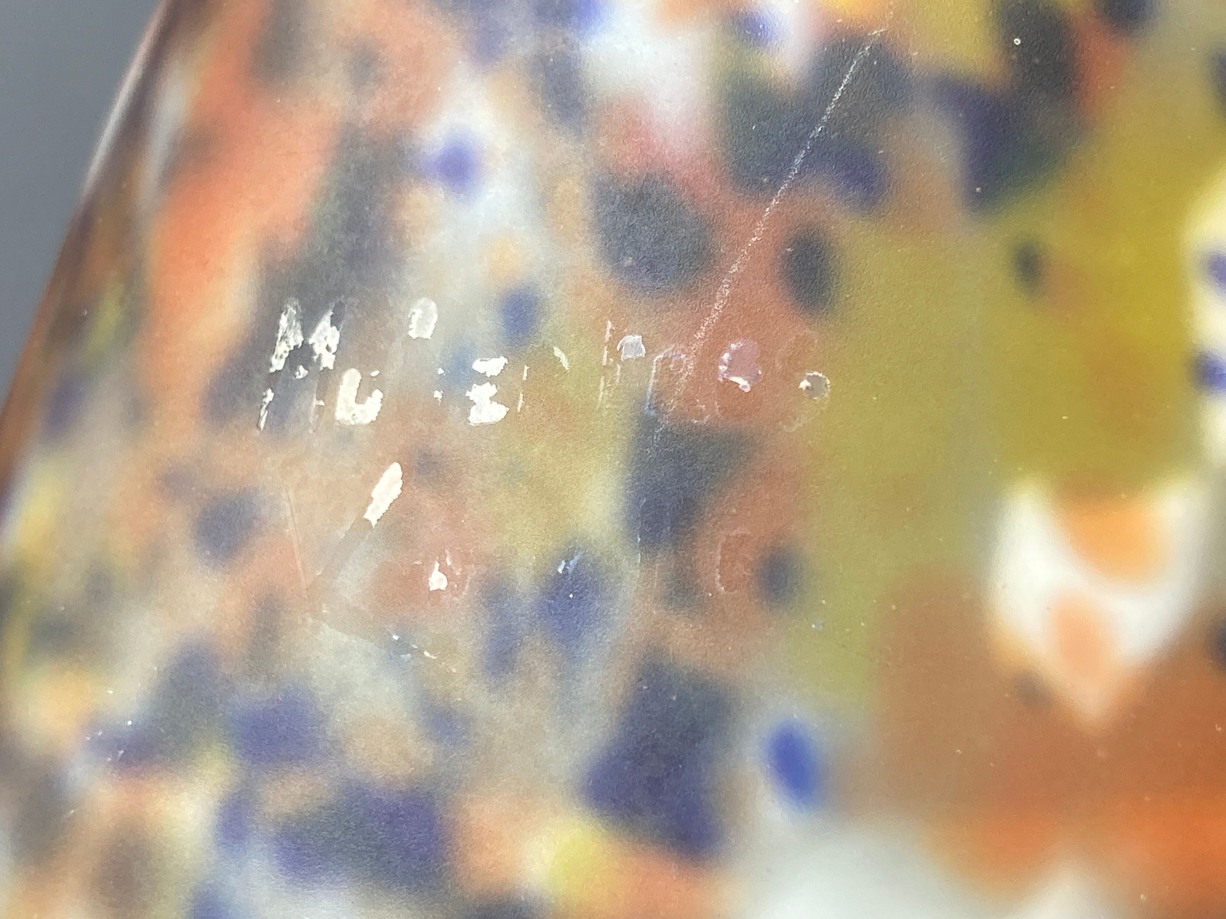 Art Deco vase in glass paste - Muller Frères Luneville