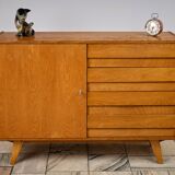Vintage Oak Sideboard by Jiří Jiroutek, 1960s, Czechoslovakia