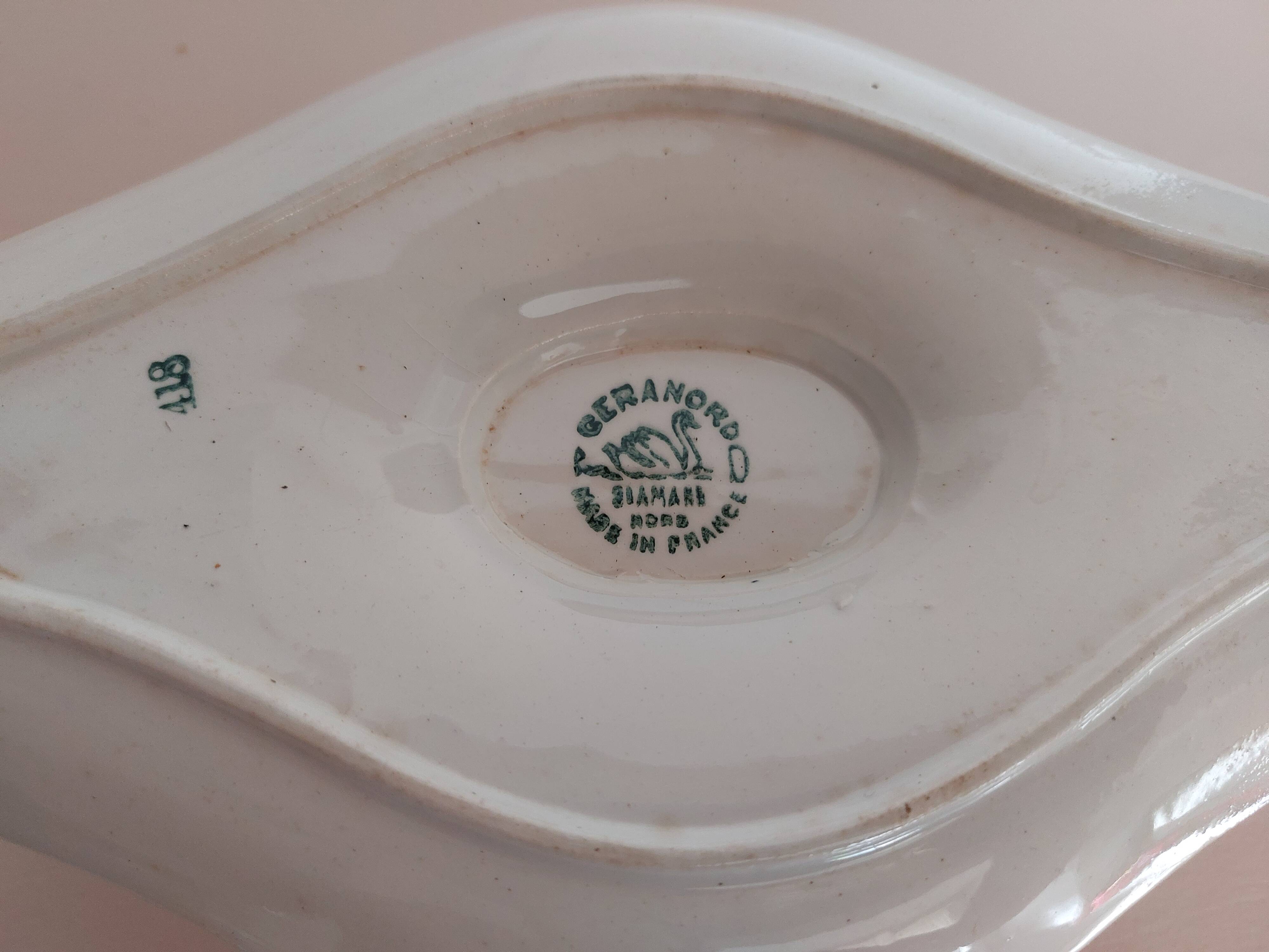 Old sauce boat from the Céranord brand