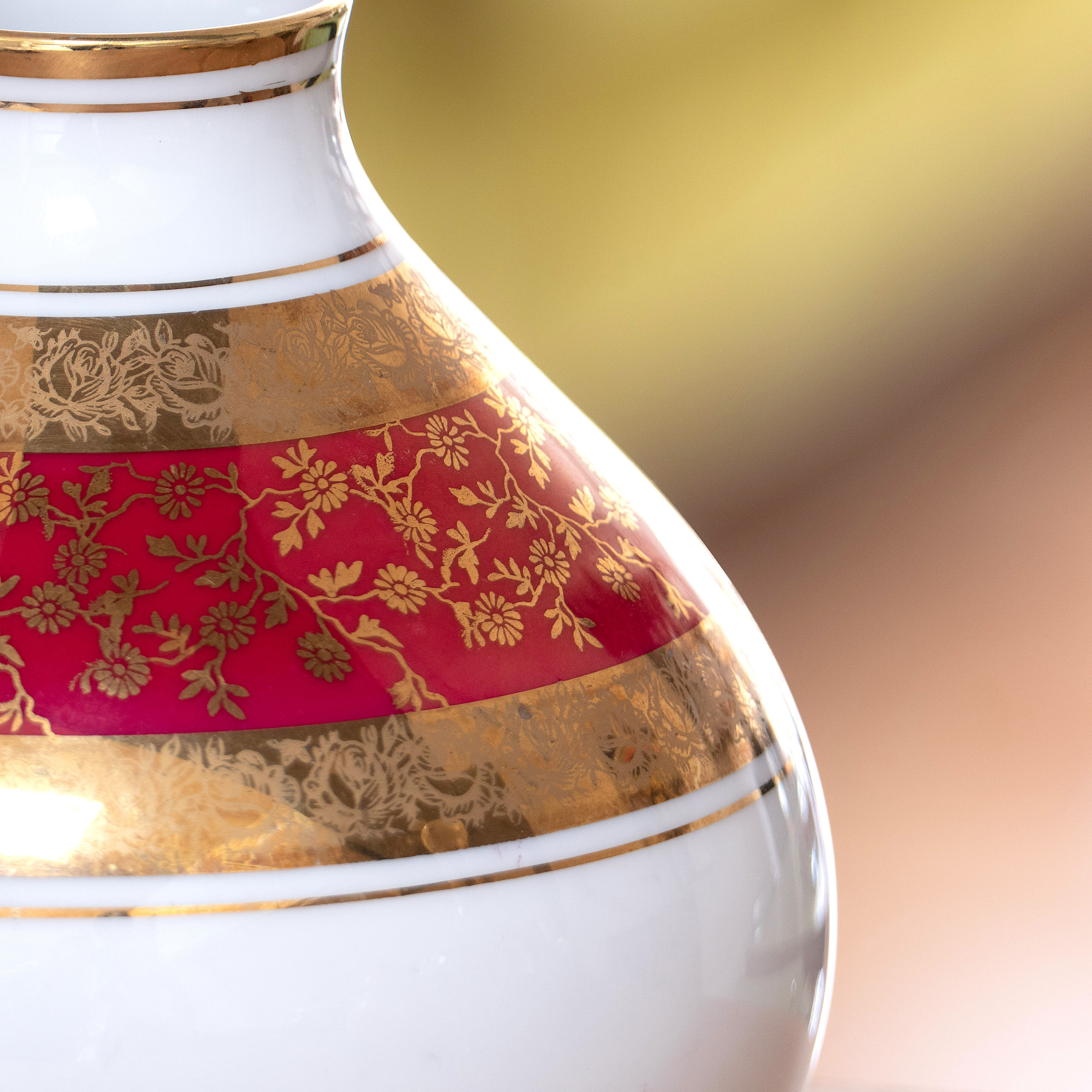 Hutschenreuther porcelain ball vase