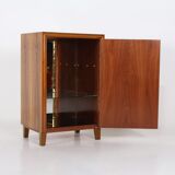 Modernist bar furniture with a shimmering background