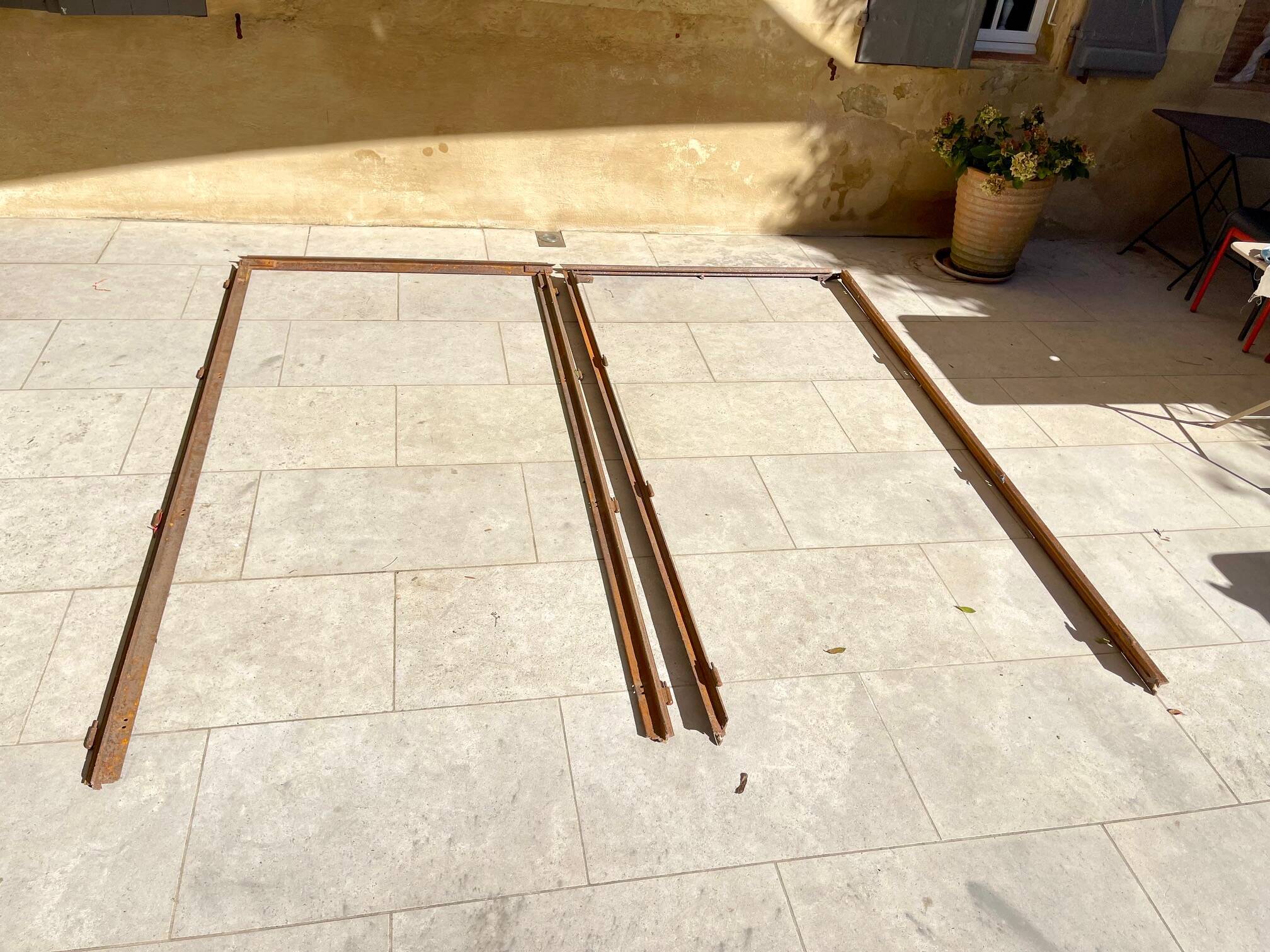 Glass Door - Former 19th-century orangery - former greenhouse