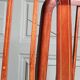 Pair of caned mahogany chairs, circa 1930.