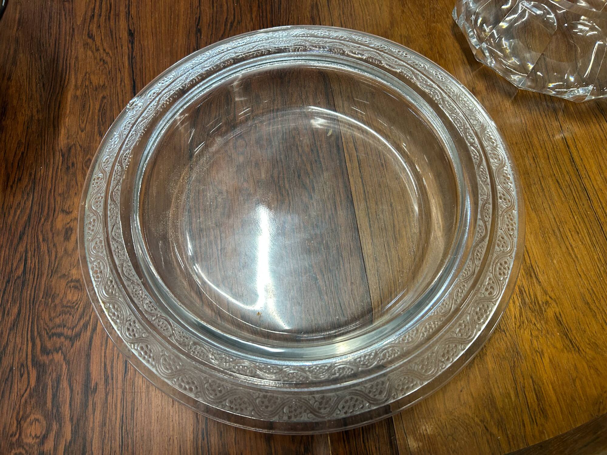 Lalique glass plate