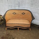 Wicker sofa
