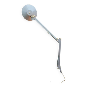 Grey desk and architect lamp
