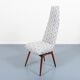 Danish modern architectural chair 1960