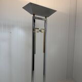 Arte Lumen floor lamps chrome & brass 1970’s, set of 2