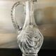 Carafe en cristal taillé