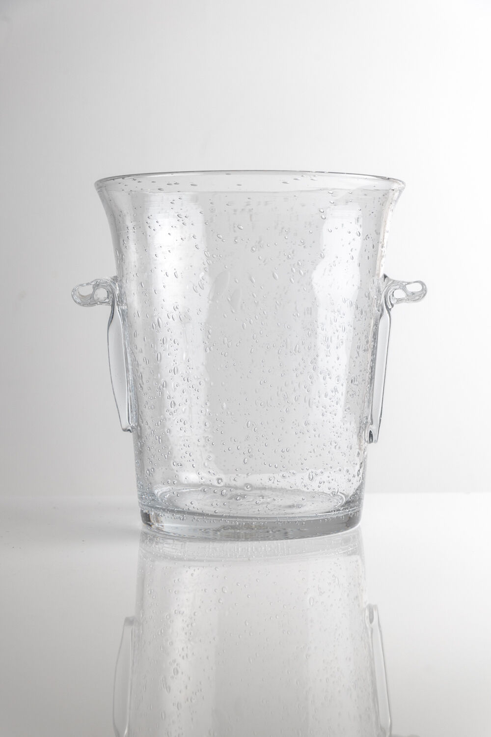 Vintage Champagne Cooler in Bubble Glass