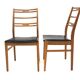 Set de 2 chaises scandinave en chêne, Suède, 1970
