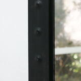 Miroir avec cadre en acier soudé 1960 - 42x85cm