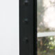 Miroir avec cadre en acier soudé 1960 - 42x85cm