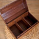 Malagasy carved chest made of precious wood