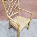 60s bamboo armchair