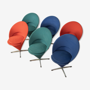 Cone Chair seating group, Verner Panton