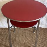 Bauhaus gueridon 1940 chrome