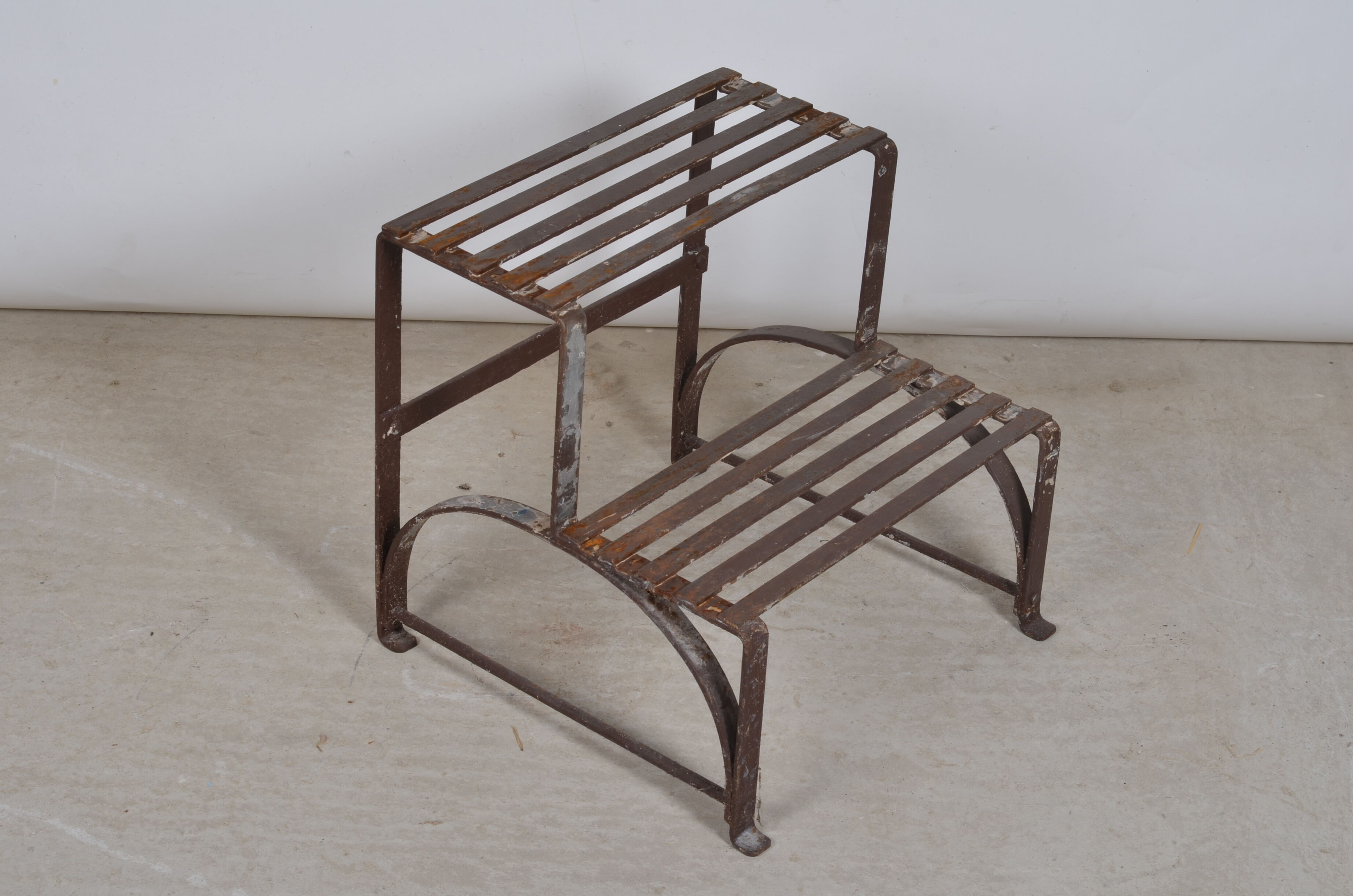 Stepladder 2 steps in metal