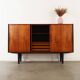 Teak highboard, Danish design, 1960s, production: Denmark