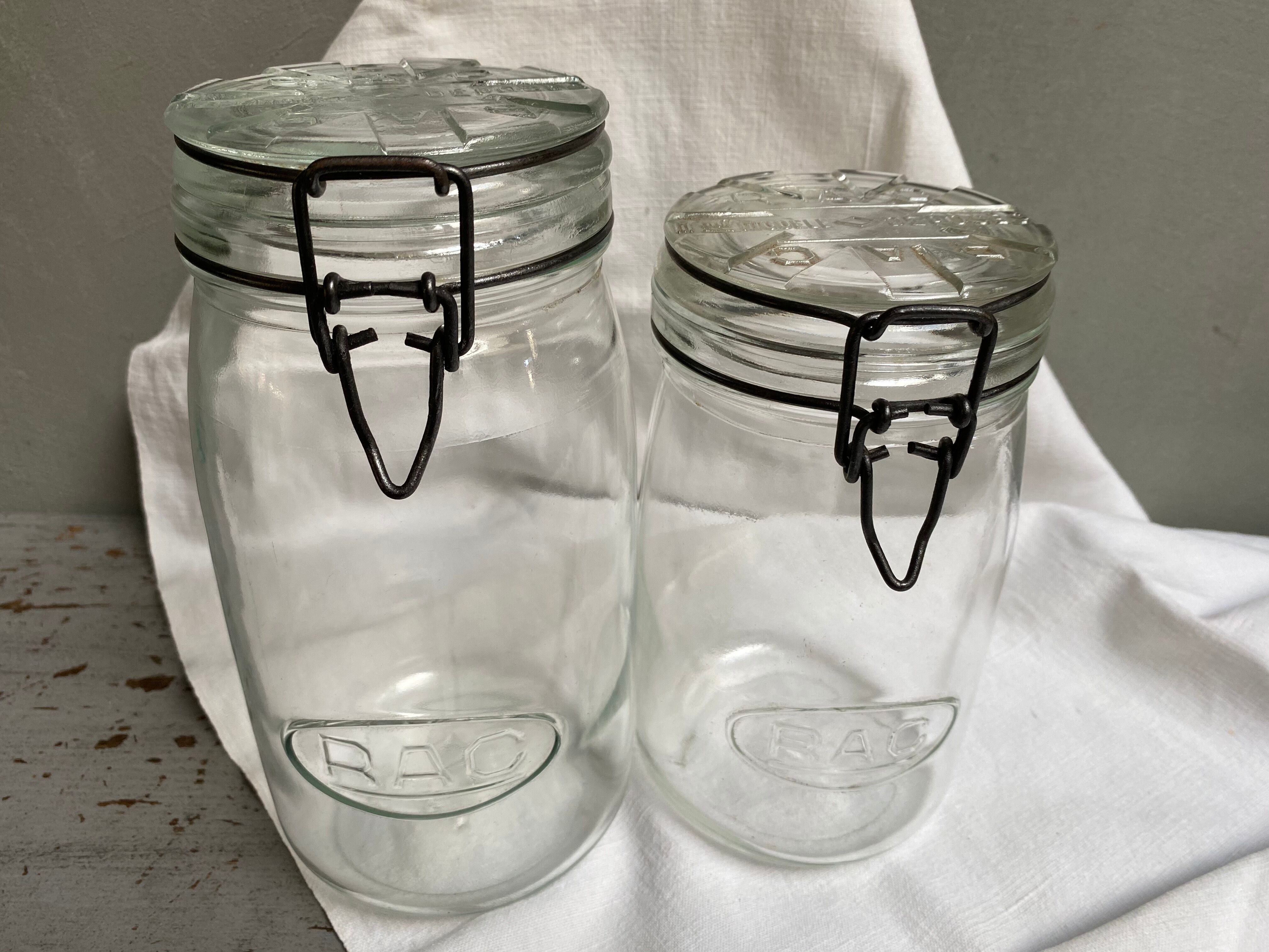 Pair of Rac jars